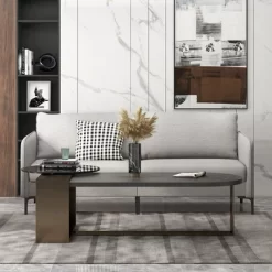 Costway Modern 76'' Loveseat Sofa Couch For Living Room Apartment Dorm With Metal Legs Gray -Luxe Living Interiors Shop GUEST bb1cbd9b 61ed 4fb5 9d1f 5995cdc5b3e3