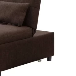 28" Hidalgo Sofa Brown Fabric - Acme Furniture -Luxe Living Interiors Shop GUEST bbf5e22f 42d6 499d 8fac e4e3ebd06bf5