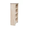48"x24" Shaker Bookcase Unfinished - International Concepts -Luxe Living Interiors Shop GUEST bc302afc 0281 4c7e 92e0 15a761df4ce7