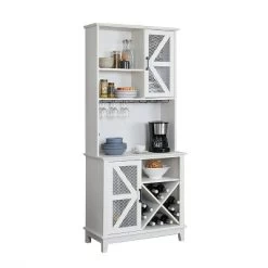 Farmhouse Wall Bar Unit - Home Source -Luxe Living Interiors Shop GUEST bcc086c7 e173 4a09 86c8 b0fc7cf38c80