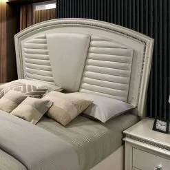 3pc California King Granite Bedroom Set With Nightstand And Chest Pearl White - HOMES: Inside + Out 18 3pc California King Granite Bedroom Set With Nightstand And Chest Pearl White - HOMES: Inside + Out -Luxe Living Interiors Shop GUEST be314e20 177a 49d5 917c 9060e25d8c14