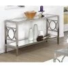 Nora Console Table Chrome - HOMES: Inside + Out -Luxe Living Interiors Shop GUEST bf1f5ee8 0f86 4203 8d52 9dd445562605