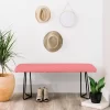 Mirimo Celebration Coral Bench Black - Deny Designs -Luxe Living Interiors Shop GUEST c016bea3 0fe2 4bba a5be 31d041dce346
