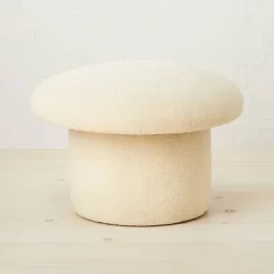 Maddalena Mushroom Stool - Opalhouse™ Designed With Jungalow™ -Luxe Living Interiors Shop GUEST c21657fb b9d8 42fa a873 3c0832209384