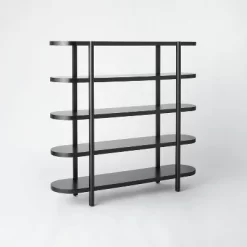 57" Portola Hills 5 Shelf Horizontal Bookcase - Threshold™ Designed With Studio McGee -Luxe Living Interiors Shop GUEST c3e902ad 7687 483a a885 6a70b1341eb1