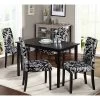 5Pc Elly Sophia Parson Dining Set Gray/Black - Buylateral -Luxe Living Interiors Shop GUEST c3edb2ac 4911 419e 80ba cbad0aa82016
