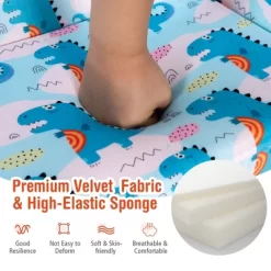 Costway 2-in-1 Convertible Kids Sofa To Lounger Flip-Out Chair W/Storage Pocket -Luxe Living Interiors Shop GUEST c473560b 570f 4dbd 8a10 04a2ffd7b962