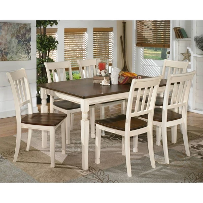 2pc Whitesburg Dining Room Side Chair Cottage White - Signature Design By Ashley 6 2pc Whitesburg Dining Room Side Chair Cottage White - Signature Design By Ashley - Image 4