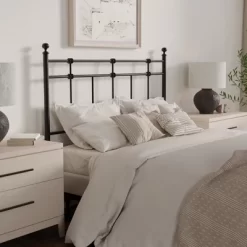 ELuxury Dexter Metal Modern Farmhouse Headboard 11 ELuxury Dexter Metal Modern Farmhouse Headboard -Luxe Living Interiors Shop GUEST c5f86d98 3894 42e5 b2b0 a0188f2d10df