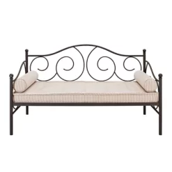 Twin Vanessa Metal Daybed - Room & Joy -Luxe Living Interiors Shop GUEST c67916fa 27b3 4b43 a791 c5276271fc87