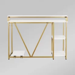 Industrial Writing Desk - Techni Mobili -Luxe Living Interiors Shop GUEST c6cdd2db b4da 49c9 bea0 0dc4a435b5a7