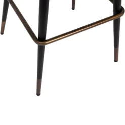 Flash Furniture Lyla Commercial Grade Modern Armless Barstools With Contoured Backrest, Steel Frame And Integrated Footrest - Set Of 2 -Luxe Living Interiors Shop GUEST c6fb60b3 fbc7 49d9 a6d7 22deb64cacc8