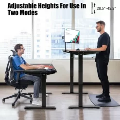 Costway Electric Standing Gaming Desk Sit To Stand Height Adjustable Splice Board -Luxe Living Interiors Shop GUEST c8078adc 1f81 48b6 a21f 2583ea8ca71a