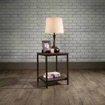 North Avenue Side Table Smoked Oak Finish - Sauder 3 North Avenue Side Table Smoked Oak Finish - Sauder