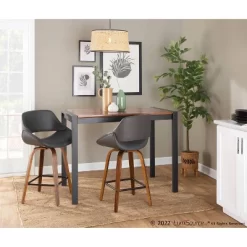 Set Of 2 Fabrico Square Height Barstools - LumiSource -Luxe Living Interiors Shop GUEST c84da938 3e15 4add b083 0d12f8d12e40