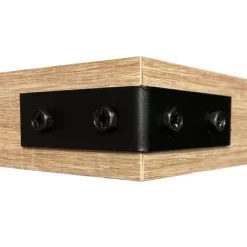 36" X 9.2" Floating Shelf Wall Mounted With Metal Corners White Oak - Inplace 8 36" X 9.2" Floating Shelf Wall Mounted With Metal Corners White Oak - Inplace -Luxe Living Interiors Shop GUEST c9b728cd 5fe8 49d0 9f1b a7eefbdbae15