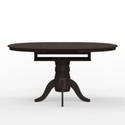 Glenwillow Home Oval Butterfly Leaf Dining Table + Spindle Back Dining Chairs Dining Set -Luxe Living Interiors Shop GUEST ca10c4d6 0060 47a0 943b a5b5cc1e2a07