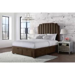 Duncan Upholstered Storage Bed - Picket House Furnishings -Luxe Living Interiors Shop GUEST ce586980 5fc2 42c9 bae6 4d981916c16a