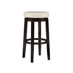 Maya Swivel Backless Barstool - Linon -Luxe Living Interiors Shop GUEST cf73fe36 7f38 4caf 8ea2 1beed22653e9