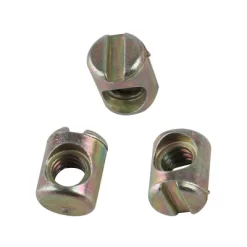 Unique Bargains Bed Chair Barrel Cross Dowel Slotted Bolts Nuts 0.3" X 0.4" Bronze Tone 10 Pcs -Luxe Living Interiors Shop GUEST d006df5f 4282 4ef9 b8b9 c85e0028c226