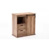 Weston Sliding Barn Door Wine Cabinet Natural - Boraam