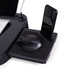 Sofia + Sam Multi Tasking Memory Foam Lap Desk With USB Light And Mouse Pad - Black -Luxe Living Interiors Shop GUEST d1a7ca06 d0c0 4f67 90f6 adc98a5a2422