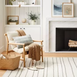 Holly Sling Back Accent Chair Cream/Natural - Threshold™ Designed With Studio McGee