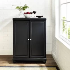 Cambridge Expandable Bar Cabinet Black - Crosley -Luxe Living Interiors Shop GUEST d2d9f000 feb1 4271 b9cf 498b159e961c