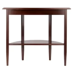 Concord Hall / Console Table, Half Moon With Drawer, Shelf - Antique Walnut - Winsome 12 Concord Hall / Console Table, Half Moon With Drawer, Shelf - Antique Walnut - Winsome -Luxe Living Interiors Shop GUEST d3262722 bedd 4e7c ad2f 50a1ab22d576