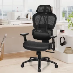 Mesh Office Chair Recliner High Back Adjustable With Headrest & Lumbar Support -Luxe Living Interiors Shop GUEST d34bcb02 4728 4e7b 928c 2350ecbbdc50