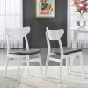 Set Of 2 Tania Dining Chairs White - Buylateral 2 Set Of 2 Tania Dining Chairs White - Buylateral -Luxe Living Interiors Shop GUEST d35bed80 d080 4000 9203 d989e7455812