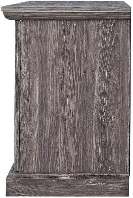 HearthPro Walden Media Console In Weathered Gray -SP6554-OM 4 HearthPro Walden Media Console In Weathered Gray -SP6554-OM - Image 2