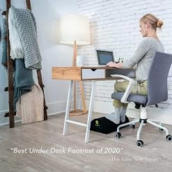 ErgoFoam Adjustable Foot Rest Under Desk For Added Height 9 ErgoFoam Adjustable Foot Rest Under Desk For Added Height -Luxe Living Interiors Shop GUEST d4a0740c 6810 4001 97c2 ac6aa5e73706