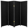 4 Ft. Tall Woven Fiber Room Divider (4 Panels) - Oriental Furniture -Luxe Living Interiors Shop GUEST d58e8f79 a185 48d1 95d5 087bdeab7f55