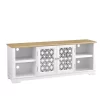 70" Modern Style TV Stand For TVs Up To 75" White - Festivo -Luxe Living Interiors Shop GUEST d5bfc49e 7b85 4dfc 950a a95fb45770d6