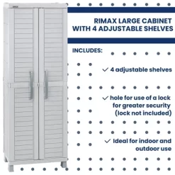 Large Storage Cabinet Light Gray - Inval 9 Large Storage Cabinet Light Gray - Inval -Luxe Living Interiors Shop GUEST d5eb9255 5ec3 4429 9d44 d4f9880c7210