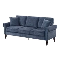 Evok Contemporary Chenille Upholstered Sofa - MiBasics -Luxe Living Interiors Shop GUEST d67dac51 0000 48dc b685 9898645132b3