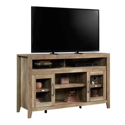 Dakota Pass Entertainment/Fireplace TV Stand For TVs Up To 21" Craftsman Oak - Sauder 5 Dakota Pass Entertainment/Fireplace TV Stand For TVs Up To 21" Craftsman Oak - Sauder - Image 3