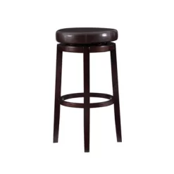 Maya Swivel Backless Barstool - Linon -Luxe Living Interiors Shop GUEST d75b7064 16d1 4760 b1a7 d66419c5e1bc