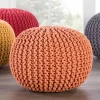 20" Spectrum Pouf - Jaipur Living -Luxe Living Interiors Shop GUEST d7b88d3d ba41 4b8a 9b0a 626892806ee0