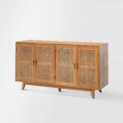 Buthrotos Living Room Solid Wood TV Stand For TVs Up To 65" | KARAT HOME -Luxe Living Interiors Shop GUEST d8d5f78d b3d4 4ce7 a601 bd58139942dc