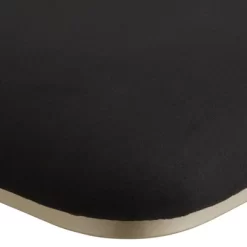 55 Downing Street Metal Swivel Bar Stool Champagne Gold 29" High Mid Century Modern Black Cushion With Backrest Footrest For Kitchen Counter Island 12 55 Downing Street Metal Swivel Bar Stool Champagne Gold 29" High Mid Century Modern Black Cushion With Backrest Footrest For Kitchen Counter Island -Luxe Living Interiors Shop GUEST d933a867 9018 4d2d 84b0 f8da80851047