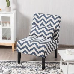 Costway Armless Accent Leisure Chair With Lumbar Pillow 14 Costway Armless Accent Leisure Chair With Lumbar Pillow -Luxe Living Interiors Shop GUEST d985036f 70a1 4feb bf72 6c35983426ca