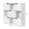 Costway 9 Cube Bookcase Cabinet Wood Bookcase Storage Shelves Room Divider Organization 2 Costway 9 Cube Bookcase Cabinet Wood Bookcase Storage Shelves Room Divider Organization -Luxe Living Interiors Shop GUEST dac74b1e 8fcf 44c4 a5a3 708da50a25d8