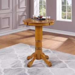 42" Florence Bar Height Table Fruitwood Brown - Boraam -Luxe Living Interiors Shop GUEST dad7f68e 61e5 4675 b30c 98c068e1e3d2