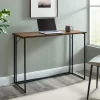 Maxwell Modern Glam Simple Y Leg Writing Desk Dark Walnut - Saracina Home 2 Maxwell Modern Glam Simple Y Leg Writing Desk Dark Walnut - Saracina Home -Luxe Living Interiors Shop GUEST dbf3f608 20e8 41c8 afd5 25a8cd00acc2