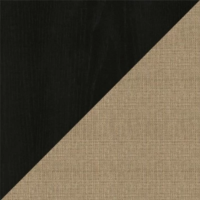 Kelly 5 Drawer Dresser Faux Rattan/Black Oak - Novogratz 13 Kelly 5 Drawer Dresser Faux Rattan/Black Oak - Novogratz - Image 11