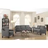 Zapata Sofas Gray - Acme Furniture
