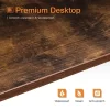 ODK Modern Wooden Triangle Corner Fit Computer Workstation Desk With Durable Steel Frame And Raised Monitor Stand -Luxe Living Interiors Shop GUEST decc8870 5dd0 48f5 9027 81c67f630eac