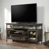 Canal Street Industrial Wood And Metal TV Stand For TVs Up To 65" Carbon Oak - Sauder